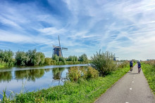 Cycle Tour In The Dutch Countryside With Windmills The Along The Famous Kinderdijk #3