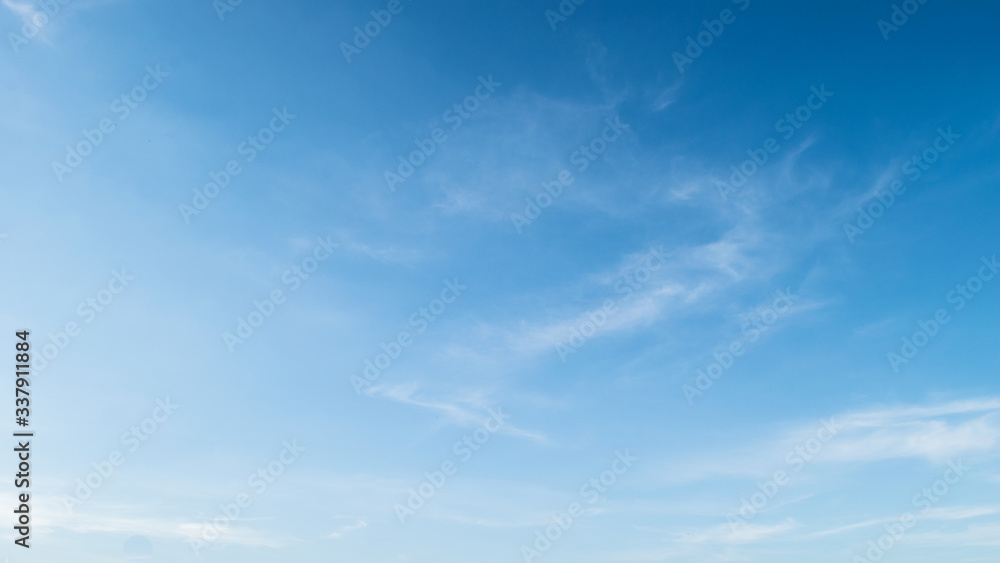 Low Angle View Of Blue Sky - obrazy, fototapety, plakaty 