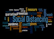 © kalpis - Social distancing word cloud concept 3