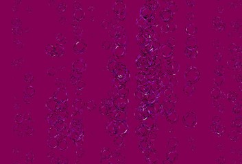 Light Purple vector backdrop with dots.