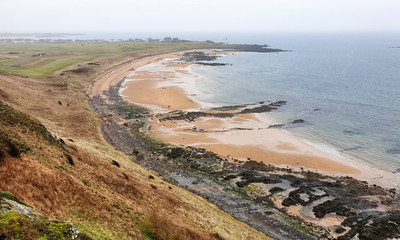 Wall Mural - Fife Coastal Path from Lower Largo to St Monans - Scotland, UK