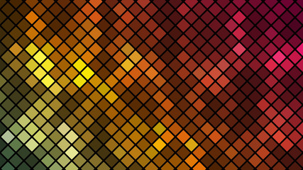 Aufkleber - Abstract background with modern colorful vector mosaic design. Colorful gradient mosaic backdrop. Modern geometric texture. Abstract digital technology design. Beautiful vector pattern.