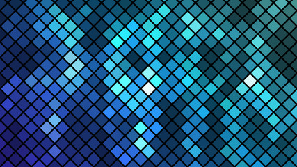 Aufkleber - Abstract background with modern colorful vector mosaic design. Colorful gradient mosaic backdrop. Modern geometric texture. Abstract digital technology design. Beautiful vector pattern.