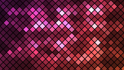 Aufkleber - Abstract background with modern colorful vector mosaic design. Colorful gradient mosaic backdrop. Modern geometric texture. Abstract digital technology design. Beautiful vector pattern.