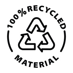 recycled material icon