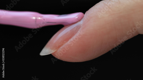 Manicure nail paint Lerretsbilde