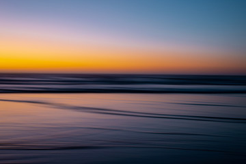Wall Mural - scenic view of sea during sunset