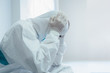 © visoot - Doctors, nurses are considered the outpost in supporting the patient's,Doctor in protective hazmat PPE are tired,Coronavirus Disease 2019 (COVID-19),Coronavirus has turned into a global emergency.
