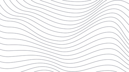 abstract wavy background. thin dark lines on white. editable stroke.