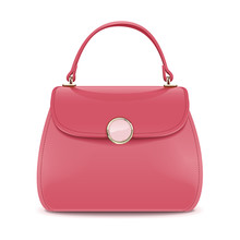 Vector Pink Female Handbag
