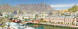 Panoramic view of Cape Grace Hotel and Waterfront, Cape Town, South Africa