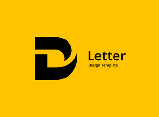 Letter D logo icon design template elements