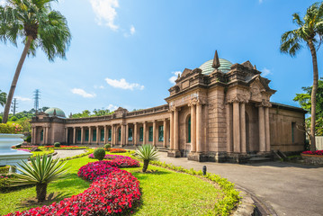 Wall Mural - historic pumping station of drinking water in Taipei, Taiwan