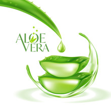 Aloe Vera Collagen Serum Skin Care Cosmetic.