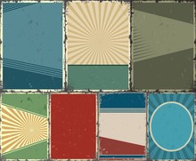 Vintage Abstract Backgrounds Collection