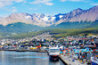 Ushuaia, Argentina, city view from the sea.
 Ushuaia is the southernmost city in Argentina (and according to some sources — on the entire planet), it is often called the 