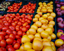 Fresh Fruit At A Market Stall