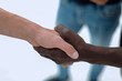 © ASDF - close up.strong handshake of business people