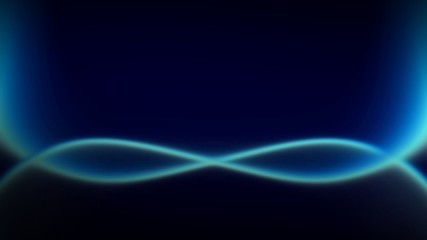  Abstract background wave blue technology on dark background
