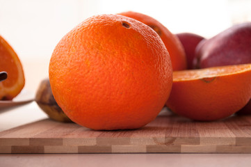 Wall Mural - The Fresh Oranges For The Juice, Healthy Food