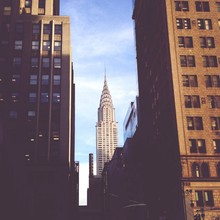 Low Angle View Of Chrysler Building