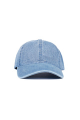 Wall Mural - jeans blue baseball cap, front view