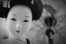 Close-up View Of Japanese Doll