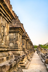 Fototapete - Candi Plaosan, a Buddhist temple near Prambanan in Central Java, Indonesia