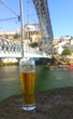 Beer with a view of Ponte Dom Luís I