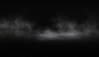 © Laura Сrazy - Dramatic background of night street, spotlight on asphalt, smoke