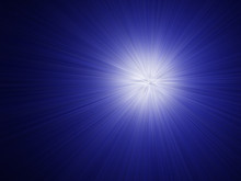 Blue Radial Background Or Wallpaper. 