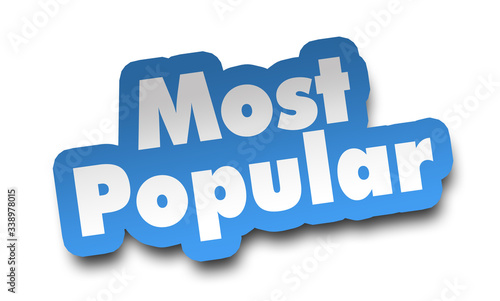 Cuadros en Lienzo most popular concept 3d illustration isolated