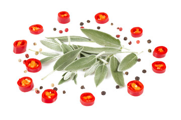 Sticker - fresh herbs and spices