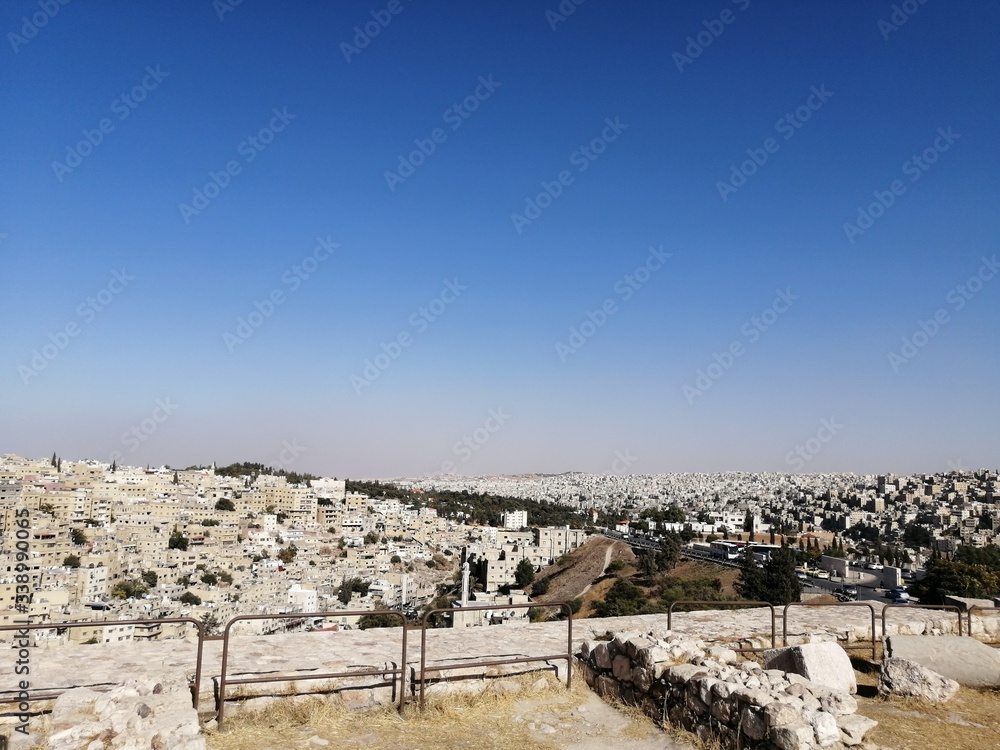 Jabal Amman Castle is one of the oldest castles in Jordan and dates ...