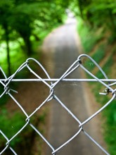 Close-up Of Chain Link Fence