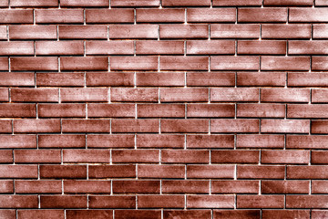 Copper vintage brick wall