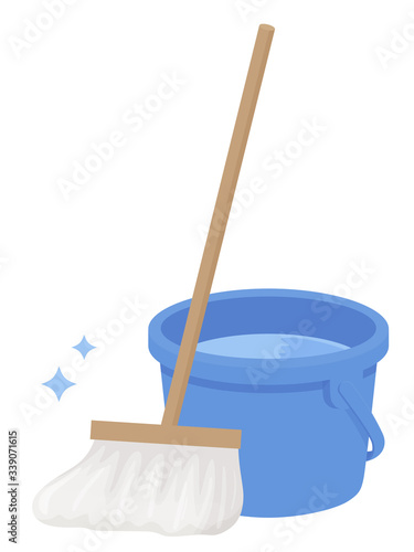 水拭きモップとバケツのイラスト 掃除 Stock Vector Adobe Stock 水拭きモップとバケツのイラスト 掃除 Stock Vector Adobe Stock