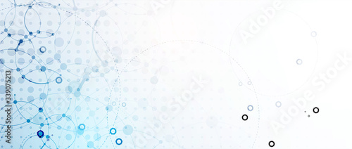 Fotografía Technology data background, idea of global business solution