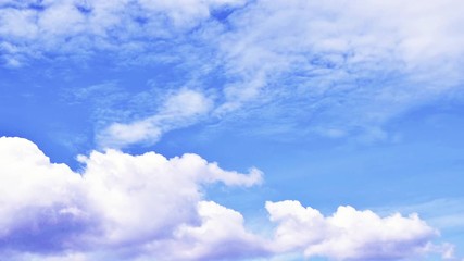 Wall Mural - blue sky with clouds