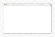 © fenskey - Mock-up blank browser window for your design isoled transparent background. Vector illustration EPS10