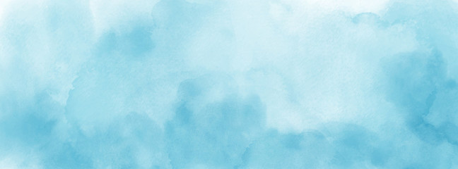 abstract light blue watercolor for background