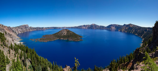 crater lake national park. oregon.