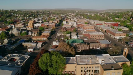 Wall Mural - Pendleton is a city and the county seat of Umatilla County, Oregon USA