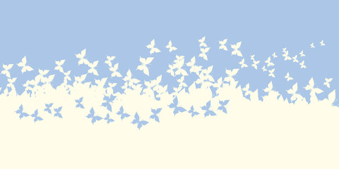 Patel light butterfly flock on horizontal header