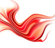 Abstract gradient red background