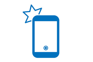 Perfect smartphone icon vector