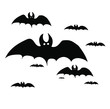 halloween icons set, bets