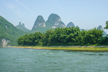 Canvas Print - Beautiful scenery of yangshuo