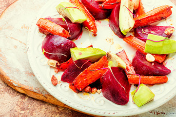 Canvas Print - Healthy vegetable salad