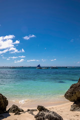 Wall Mural - White Beach and Rock, Boracay island, Philippines.